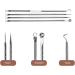 Yueser 16-Piece Blackhead Remover Comedone Squeezer Set - Stainless Steel Tool Kit with Storage Box for Effective Skin Treatment - Buy Online on GoSupps.com