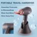 Mini Cordless Hair Dryers with Charging Base Rechargeable Freestanding Blow Dryer 2 Gears 300W Strong Wind with Narrow Nozzle for Outdoor Travel Tool - Buy Online on GoSupps.com
