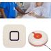 Wireless Caregiver Pager - Medical Alert System for Seniors & Patients | Waterproof Call Button with 2 Plug-in Recipients - Buy Online on GoSupps.com