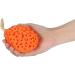 Body Shower Sea Sponge - Soft Exfoliator Spa Scrubber Ball (Orange) for Ultimate Bath Cleaning | International Shipping Available - Buy Online on GoSupps.com