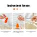 Sponges Washing Up Bottle Cleaning Beans 3Pcs Reusable Bottle Cleaning Beans Pea-Shaped Water Bottle Cleaner Sponges for Bottle Internal Cleaning Orange - Buy Online on GoSupps.com