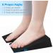 Linhoo Foam Wedge  Slant Board for Calf Stretching Indoor Yoga Squats Physical Therapy 2 Pcs - Buy Online on GoSupps.com