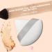 Androxeda 15-Piece Powdered Face Triangle Makeup Sponge Set - Soft Body Cosmetics Primer for Loose & Mineral Powder - Wet/Dry Tool in Black White Pink - International Shipping Available - Buy Online on GoSupps.com