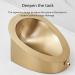 Household Small Men's Urinal Wall-Mounted Stainless Steel Integrated Urinal Commercial Induction Vertical Drainage Public Toilet Suitable for Use in Homes Hotels Sch (Golden Urinal + Drain Pipe ( - Buy Online on GoSupps.com