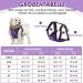 Buy Slowton Dog Harness with Seat Belt for Car - Breathable & Secure with 2 Carabin Hooks | Purple (S) - International Shipping Available - Buy Online on GoSupps.com