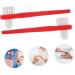 Shop Minkissy 4-Piece Toothbrush Cleaning Tool Set for Prosthesis & Retainers - Portable Dentistry Brushes for Optimal Oral Care - Buy Online on GoSupps.com
