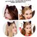 FRCOLOR 1 Pair Cat Ears Hairpin Cat Ear Fluffy Hairclip Halloween Hair Clip for Women Girl Hair Clips Fluffy Ears Hairclip Headphone Headband Hair Accessories Purple Flannel Lolita - Buy Online on GoSupps.com