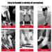 Adjustable Elastic Ankle Brace Support Sleeves - 1 Pair | Relieve Pain & Improve Stability for Exercise, Arthritis, Basketball - Medium Size - Buy Online on GoSupps.com
