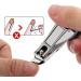 SUICRA Nail Clippers Fingernail Clipper Toenail Nail ClippersNail Cutter Duty Curved Edge for Adult Men Women Swing Out Nail - Buy Online on GoSupps.com