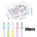 Jinlaili 30 Pcs Baby Snap Hair Clips - Colorful Metal Barrettes for Toddlers and Baby Girls - Buy Online on GoSupps.com