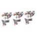 Kisangel 36 Rolls Elastic Combination Multicolor
