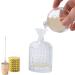Enslz 50ml Refillable Clear Glass Luxury Spray Perfume Bottle Empty Atomizer Bottle Makeup Tool 2pcs free Funnel Filler (Gold) - Buy Online on GoSupps.com