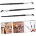 Outanaya 3pcs Set Concealer Brush Angled Eyeliner Brush Eyebrows Brush Eye Brush Eyeshadow Brush Wood - Buy Online on GoSupps.com