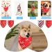 Dog Bandanas 4 Pack Dog Christmas Bandana Classic Buffalo Plaid Pets Scarf Triangle Bibs Neckerchief Set Pet Costume Accessories Decoration for Small Medium Large Dog and Cats 4PC Xmas - Buy Online on GoSupps.com