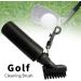 Professional Golf Club Cleaning Brush - Groove Cleaner for Golf Clubs - Black Golf Accessories - Buy Online on GoSupps.com