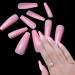 Siusio 400 Colorful Coffin Full Cover Press-On Acrylic Nails - Extra Long Pink Ballerina Artificial Tips for Women & Girls Nail Art Decoration - Buy Online on GoSupps.com