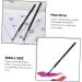 Baluue 10 Pcs Makeup Brush Makeup Eyeliner Brush Eyebrow Brush Makeup Eyeliner Wand Artificial Fiber Black - Buy Online on GoSupps.com