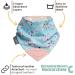 Cheeky Chompers Neckerchew Teething Bib (Botanical Bloom) - 2-in-1 Bandana Style Dribble Bib with Silicone Teether for Baby & Toddler - Buy Online on GoSupps.com