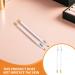 Lot de 6 Crayons Maquillage Multifonctions Blancs avec Taille-Crayon Int gr Crayon Sourcils Longue Tenue Eyeliner Waterproof R sistant aux Bavures Kit Portable pour - Buy Online on GoSupps.com
