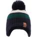 XIAOHAWANG Striped Baby Beanie Knitted Hat 9-24 Months - Green - Buy Online on GoSupps.com