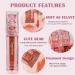 Buy Moisturizing Lip Glaze - Smooth Luster Lightweight Full Coverage | 24-Hour Waterproof Lipstick - Perfect for All Skin Tones - Buy Online on GoSupps.com