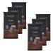 Set of 6 dark chocolate dessert - 300 g tablet