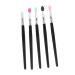 HAPINARY 5pcs Silicone Eyeshadow Brush Makeup Glitter Eye Shadow Make up Sponge