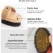 Surnuo Copper Body Scrubber Dry Brush for Smooth Skin and Stress Relief - Buy Online on GoSupps.com