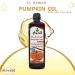 Pure Pumpkin Kernel Oil 500ml - Cold Pressed Crude & Unrefined | Elhawag - Natural Essential for Body Skin & Hair | Kosher & Halal  - Buy Online on GoSupps.com