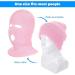 2-Piece Knitted Full Face Ski Mask Balaclava Set in Red | Winter Outdoor Sports Cover - Buy Online on GoSupps.com