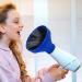 Hair Dryer Vent Cover | Blow Dryer Attachment Hood | Heat Resistant Hair Dryer Hood | Heat Resistant Silicone Hair Dryer Vent Hood Foldable Multifunctional Hair Dryer Accessories blue - Buy Online on GoSupps.com