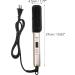 VOCOSTE Hair Straightener Brush - Fast Heating Anti-Scald Ceramic Hair Comb with 4 Temperature Settings | Ideal for Home & Travel | Champagne Color - Buy Online on GoSupps.com