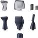 Panasonic ERCDT1A301 MULTISHAPE Modular Personal Care System Detailed Shaving and Trimming Attachments Eyebrow and Beard Trimmers Precise Shave Black - Buy Online on GoSupps.com
