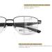 Miryea Photochrome Progressive Multifocus Reading Glasses - Blue Light Blocking Spring Hinges Black 1.5x - International Shipping Available - Buy Online on GoSupps.com
