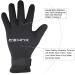 XUKER Water Gloves 3mm Neoprene Five Finger Wetsuit Gloves - Black Large - Buy Online on GoSupps.com