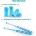 5-Piece Dog Toothbrush Set | Reusable 360 Silicone Dental Care for Dogs & Cats - Ideal for Small & Large Breeds (Blue) - Buy Online on GoSupps.com