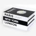 Buy HSHDUTI Modern Faux Book Storage Box | Hardcover Decorative Black Books for Minimalist Home Decor | Creative Exhibition Pieces - Buy Online on GoSupps.com