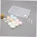 Partykindom 6-Pack Contact Lens Containers | Durable & Compact Lens Holders for Safe Storage - Buy Online on GoSupps.com