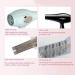 JYYBN Hair Dryer Professional Ionic Hairdryer 2200W Salon Fast Blow Dryers LED Display 3 Heat 2 Speed Settings and Cool Shot Button Low Noise DC Motor with Diffusers and Nozzle for Home and Salon Blue - Buy Online on GoSupps.com