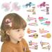 20 Pcs Animal Pattern Print Metal Hair Clips for Girls - Hair Barrettes & Accessories for Women, Teens, Kids, Babies - Buy Online on GoSupps.com