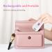 Facial Epilators for Women Facial Hair Remover with LED Light Mini Rechargeable Face Epilator Including Eyebrow Trimmer for Facial Armpit Bikini and Leg - Buy Online on GoSupps.com