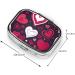 Happy Valentine's Day Printed Square Pill Box | Portable Travel Medicine Organizer - Buy Online on GoSupps.com