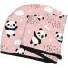 Hair Towel Wrap with Button - Quick Drying Turban & Head Towel - Panda Design - Buy Online on GoSupps.com