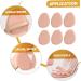 NOLITOY 30 Pairs Anti-Abrasion Forefoot Pads - Wear-Resistant Self-Adhesive Metatarsal Inserts for Comfort | Portable Foot Pads for Daily Use - Buy Online on GoSupps.com