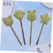 FOMIYES 4pcs Pet Toy Pet Treats Silvervine Cat Toy Cat Treats Cat Ball Lollipop Teething Stick Chew - Buy Online on GoSupps.com