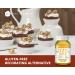 Kate Naturals Edible Metallic Gold Dust (.5oz/14g) for Cake Decorating - Vegan & Gluten-Free Chocolate Baking Formula for Edibles & Cookies - Buy Online on GoSupps.com