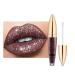 Waterproof Moisturizing Liquid Lipstick | Durable Glitter & Shimmer Lip Gloss | #17 Diamond Finish | International Shipping Available - Buy Online on GoSupps.com