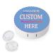 WARSONIOD custom photos contact lens container-add your text personalized contact lens travel set portable contact lens box with mirror tweezers