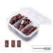 TQUXNGA Quality Sand Polishing and Buffing Sanding Bands Manicure Tool for Nail Care Brown 75 capsules 1