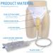 Portable Reusable Men Urine Bag Urinary Drainage Bag System for Male Wearable High Flexibility Incontinence Pants - Buy Online on GoSupps.com